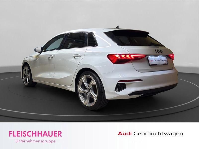 Gebraucht Audi A3 Advanced Plus 150 PS (110 kW) 2021 Weiss Limousine