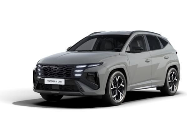Grau (shadow grey / sol) Neu 2025 Hyundai Tucson N Line SUV | 30.790 € (Superpreis) - Bild 1/4
