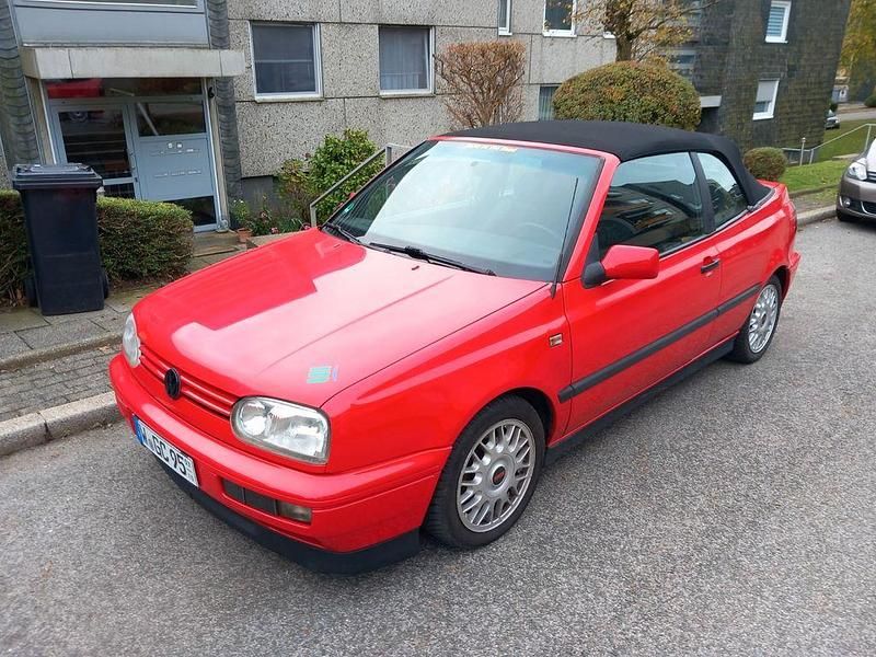 Rot Gebraucht 1995 VW Golf Cabriolet Cabrio | 3.900 € - Bild 1/4