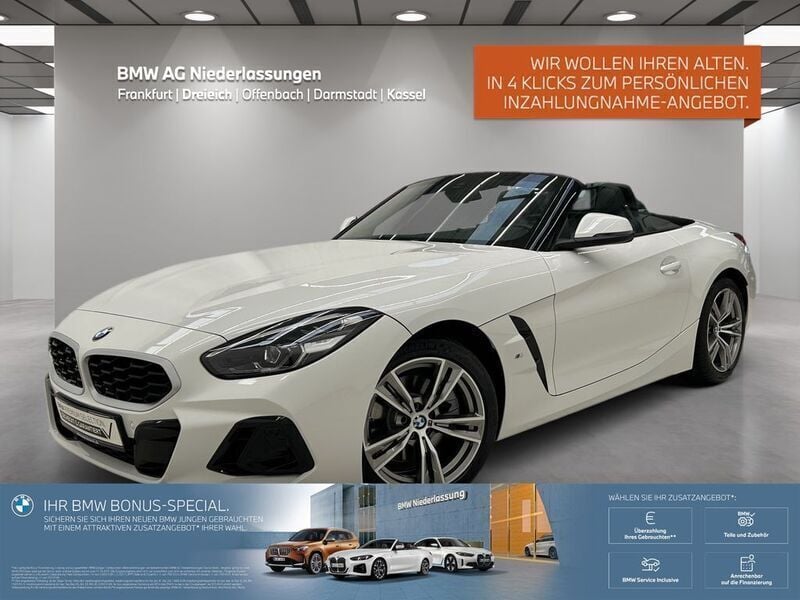Weiß Gebraucht 2024 BMW Z4 Sport Line Cabrio | 44.460 € (Etwas zu teuer) - Bild 1/3