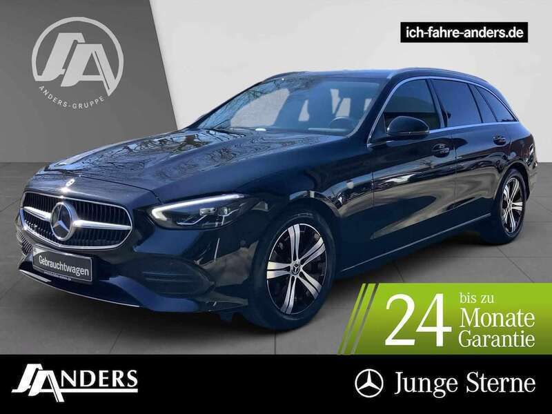 Obsidianschwarz Gebraucht 2023 Mercedes C180 Avantgarde Limousine | 30.754 € (Guter Preis) - Bild 1/3