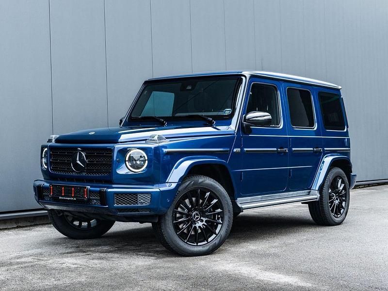 Blau Gebraucht 2021 Mercedes G400 AMG line SUV | 119.900 € (Fairer Preis) - Bild 1/4