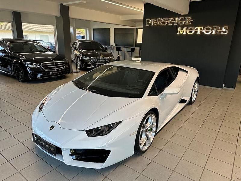 Weiß Gebraucht 2016 Lamborghini Huracán Coupé | 189.900 € (Superpreis) - Bild 1/3