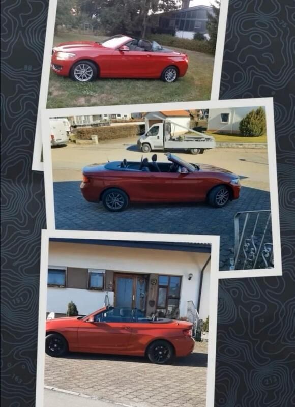 Rot Gebraucht 2019 BMW 218 Cabrio | 19.999 € (Guter Preis) - Bild 1/4