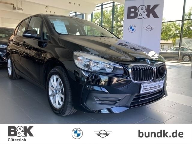 Gebraucht BMW 218 Active Tourer Advantage 140 PS (102 kW) 2019 Schwarz Van / Kleinbus