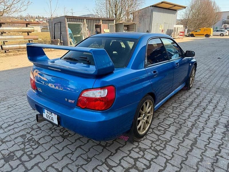 Gebraucht Subaru Impreza 265 PS (194 kW) 2003 Blau Limousine