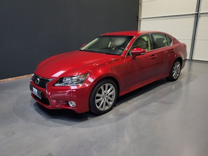 Crimson red cs. gf. Gebraucht 2013 Lexus GS250 Executive Line Limousine | 20.950 € - Bild 1/4