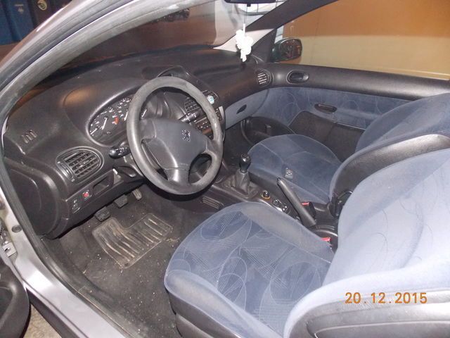 Gebraucht Peugeot 206 102 PS (75 kW) 2002 Grau metallic Kleinwagen