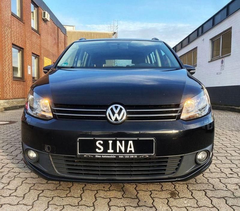 Gebraucht VW Touran 105 PS (77 kW) 2014 Schwarz Van / Kleinbus