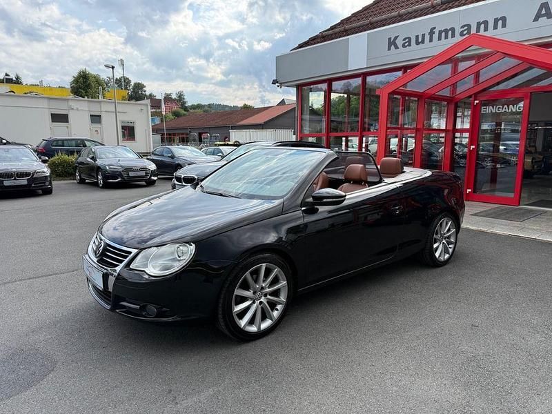Schwarz Gebraucht 2009 VW Eos Edition Cabrio | 7.900 € (Etwas zu teuer) - Bild 1/4