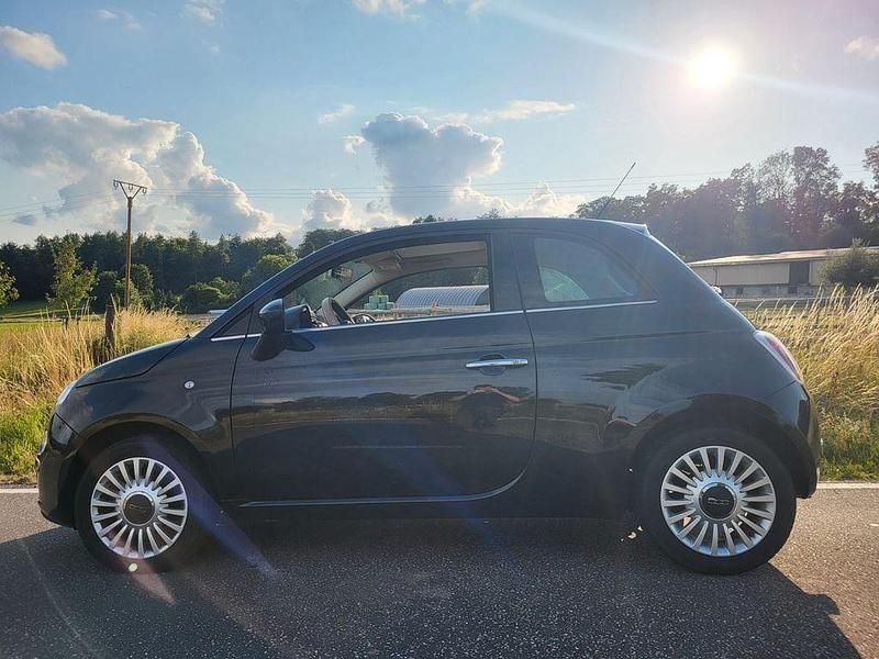 Schwarz Gebraucht 2009 Fiat 500 Lounge Limousine | 2.999 € (Fairer Preis) - Bild 1/4