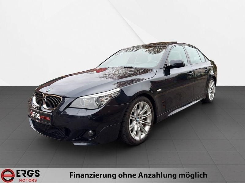 Schwarz Gebraucht 2009 BMW 525 M Sport Limousine | 14.880 € - Bild 1/4