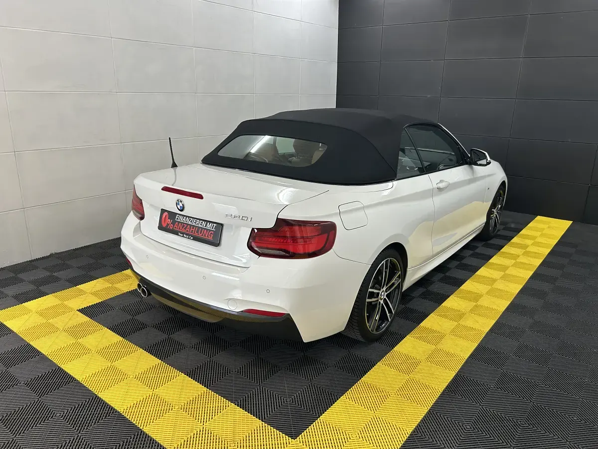 Gebraucht BMW 220 M Sport 184 PS (135 kW) 2019 Weiß Cabrio