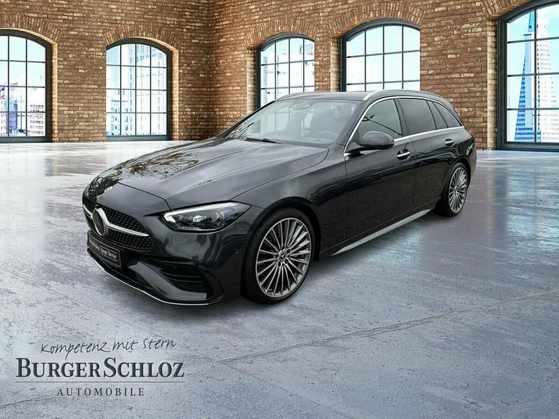 Graphitgrau Gebraucht 2024 Mercedes C220 Kombi | 46.990 € - Bild 1/4
