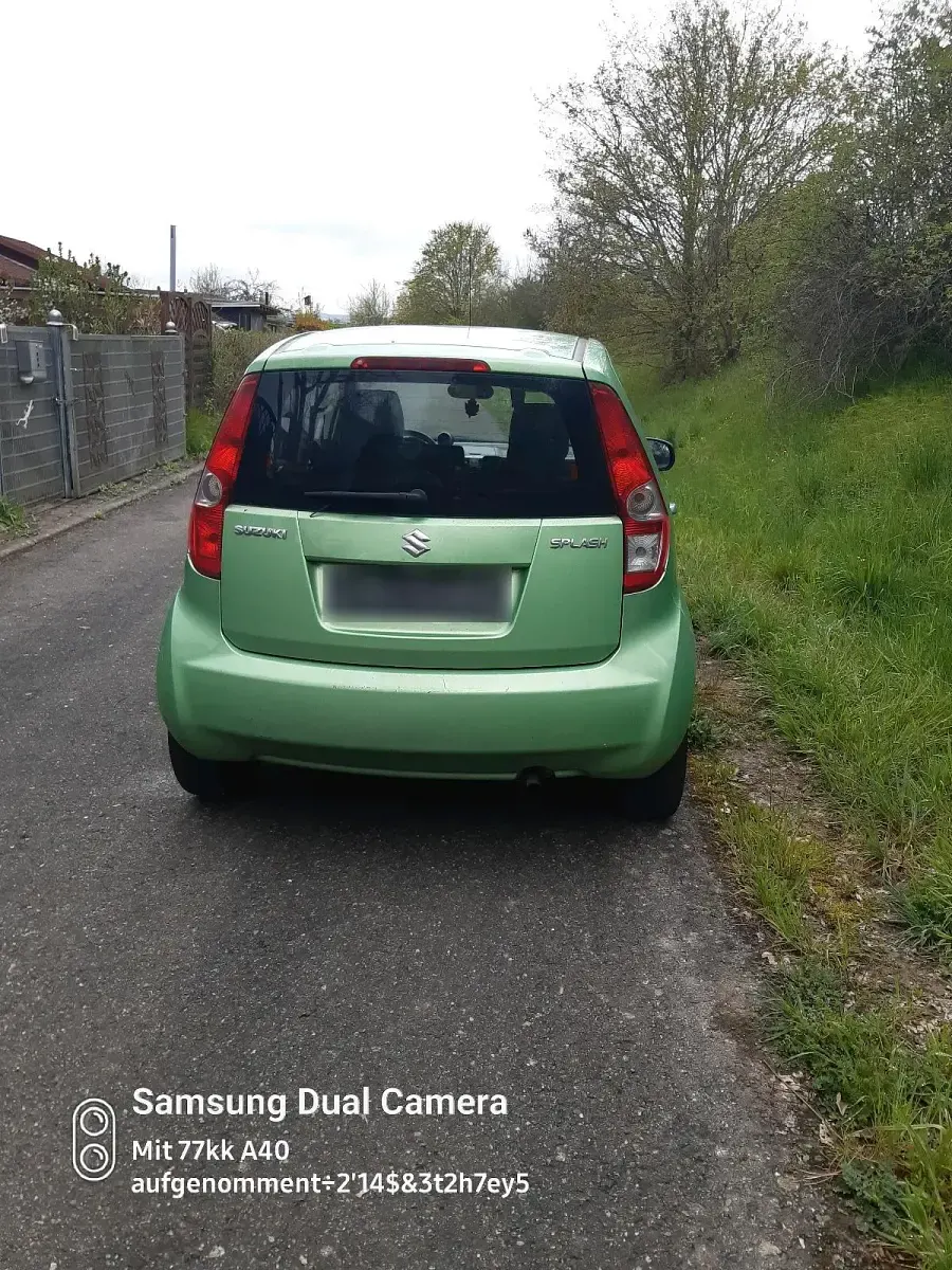 Second-hand Suzuki Splash 1000 CP (735 kW) 2008 Verde Hatchback