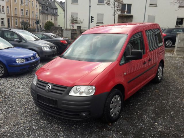 Gebraucht VW Caddy Team 102 PS (75 kW) 2008 Rot Van / Kleinbus