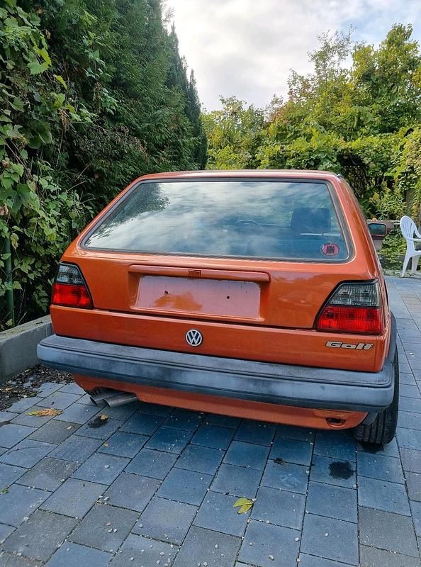 Gebraucht VW Golf II 70 PS (51 kW) 1990 Orange Kleinwagen