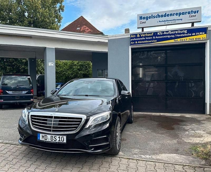 Schwarz Gebraucht 2014 Mercedes S350 AMG line Limousine | 22.900 € (Guter Preis) - Bild 1/4