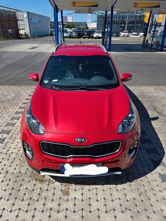 Rot Gebraucht 2018 Kia Sportage GT-Line SUV | 21.000 € (Teuer) - Bild 1/4
