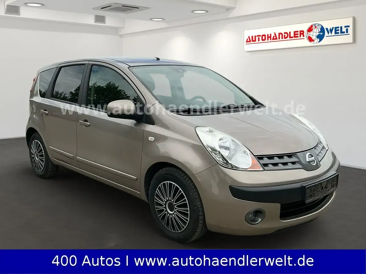 Gebraucht Nissan Note Acenta 88 PS (64 kW) 2006 Beige Kleinwagen