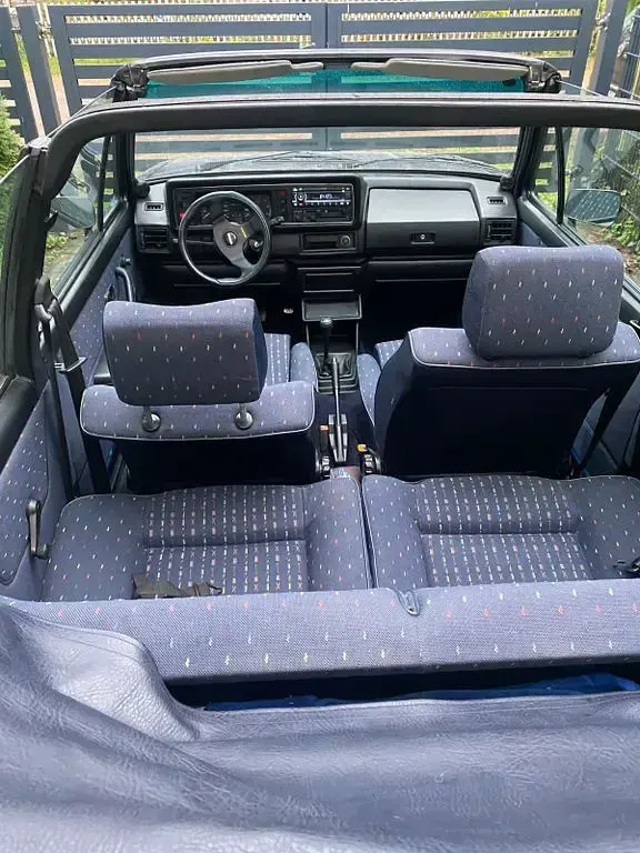 Gebraucht VW Golf Cabriolet 98 PS (72 kW) 1990 Blau Cabrio
