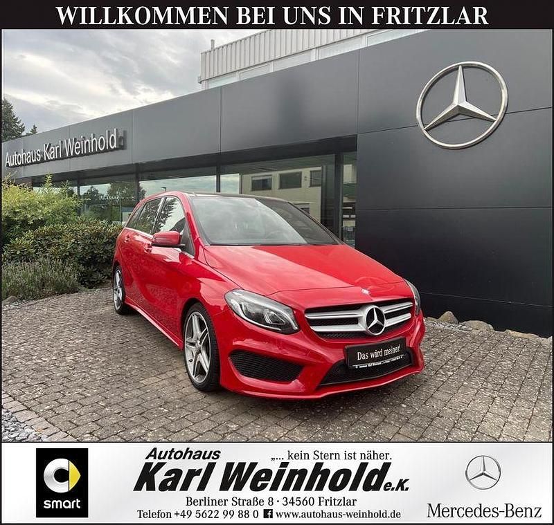 Rot Gebraucht 2015 Mercedes B220 AMG Van / Kleinbus | 12.500 € (Fairer Preis) - Bild 1/4