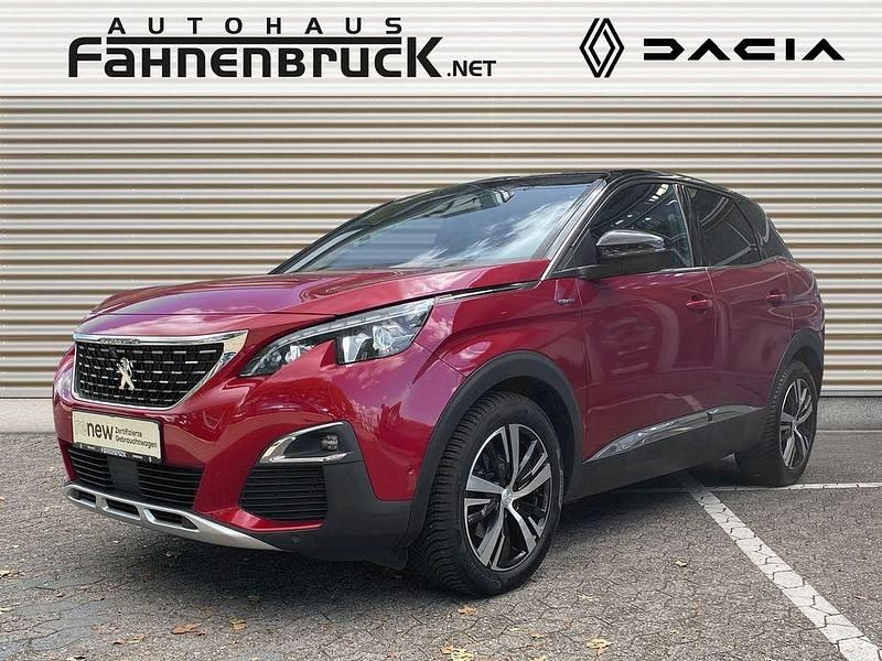 Rot Gebraucht 2019 Peugeot 3008 Allure SUV | 18.990 € (Fairer Preis) - Bild 1/4
