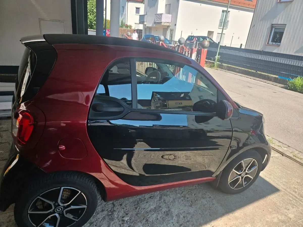 Gebraucht Smart ForTwo Coupé Passion 60 kW (82 PS) 2021 Schwarz Kleinwagen