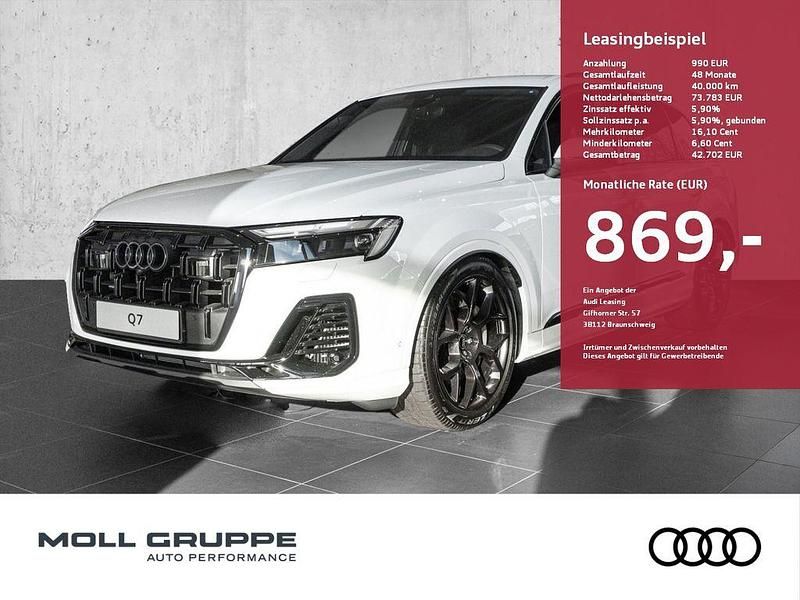 Neu Audi Q7 Ambiente 394 PS (289 kW) 2025 Weiß SUV
