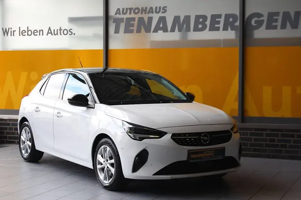 Gebraucht Opel Corsa Elegance 101 PS (74 kW) 2020 Weiß Limousine
