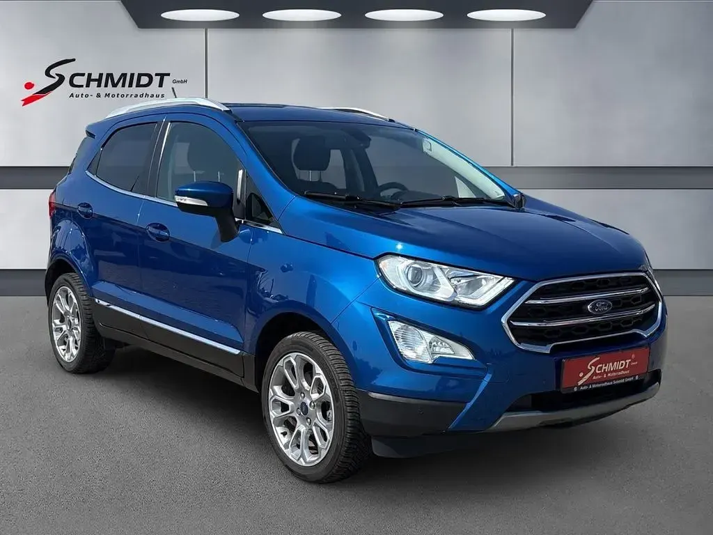 Gebraucht Ford Ecosport Titanium 125 PS (91 kW) 2019 Blau SUV