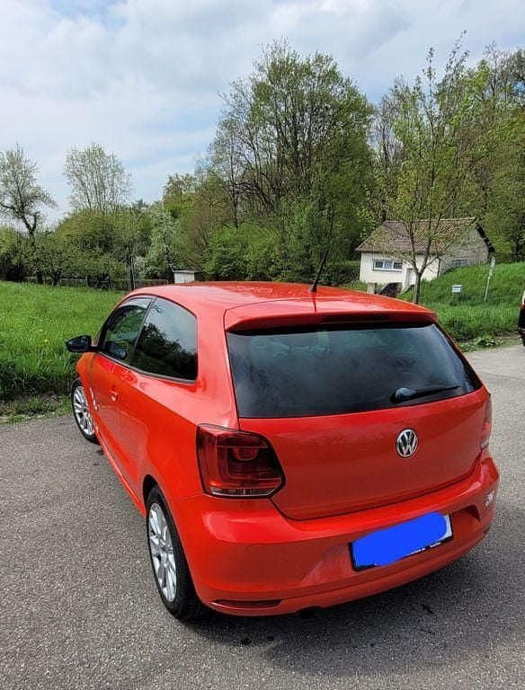 Gebraucht VW Polo 105 PS (77 kW) 2011 Rot Kleinwagen