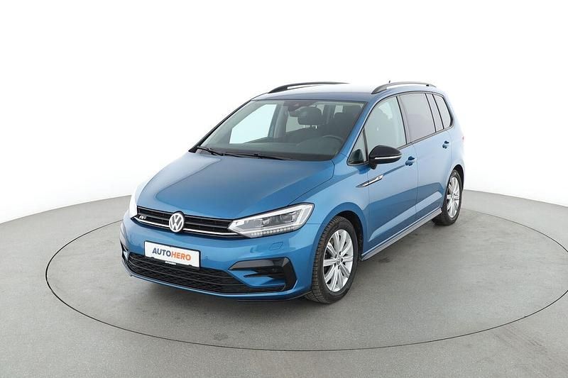 Blau Gebraucht 2019 VW Touran Highline Van / Kleinbus | 27.070 € (Teuer) - Bild 1/3