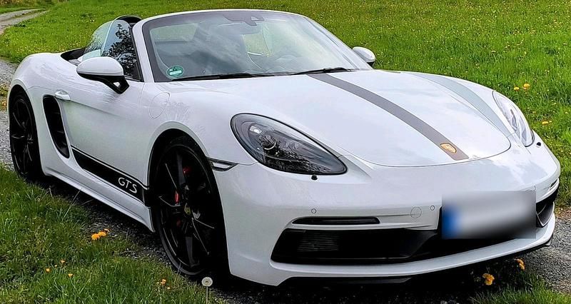 Gebraucht Porsche 718 Boxster Chrono 366 PS (269 kW) 2018 Weiß Cabrio