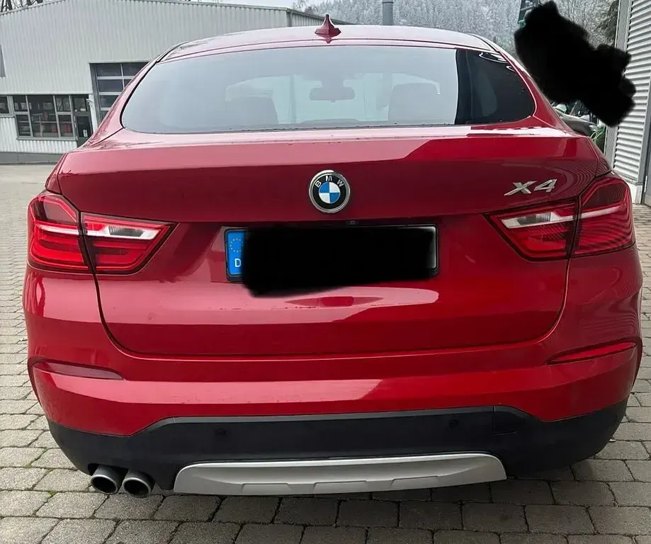 Gebraucht BMW X4 xLine 313 PS (230 kW) 2017 Rot SUV