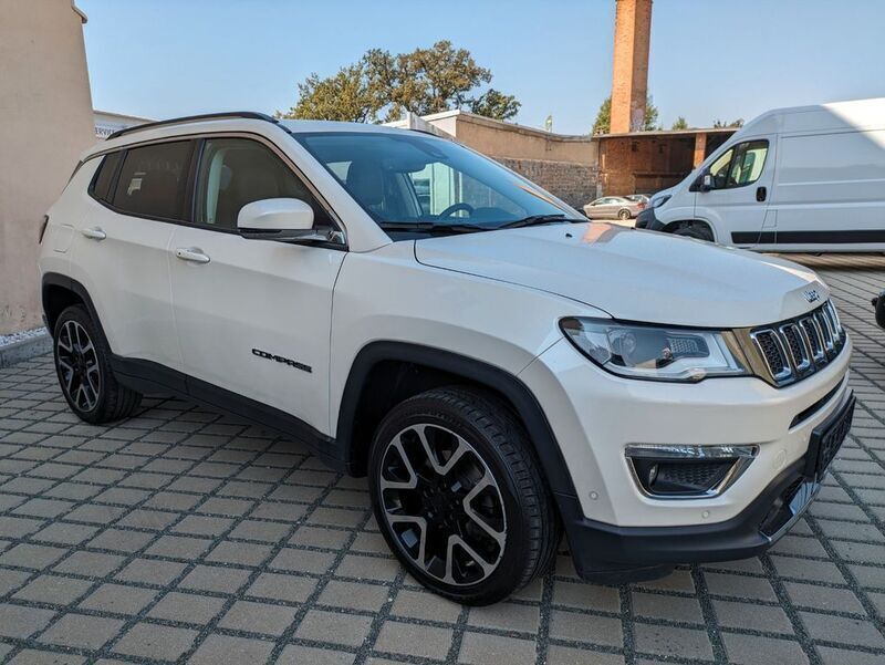 Weiß Gebraucht 2019 Jeep Compass Limited SUV | 24.990 € (Teuer) - Bild 1/4
