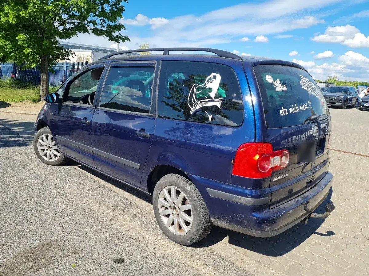 Gebraucht VW Sharan 140 PS (102 kW) 2007 Blau Van / Kleinbus