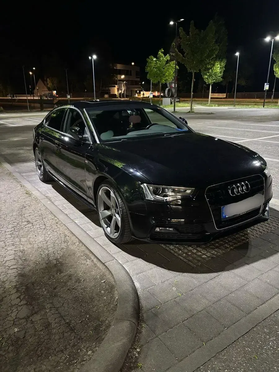 Gebraucht Audi A5 Sportback S-Line 190 PS (139 kW) 2016 Schwarz Kleinwagen