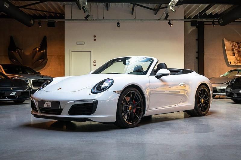 Weiß Gebraucht 2015 Porsche 911 Carrera S Cabriolet Cabrio | 107.500 € (Fairer Preis) - Bild 1/4