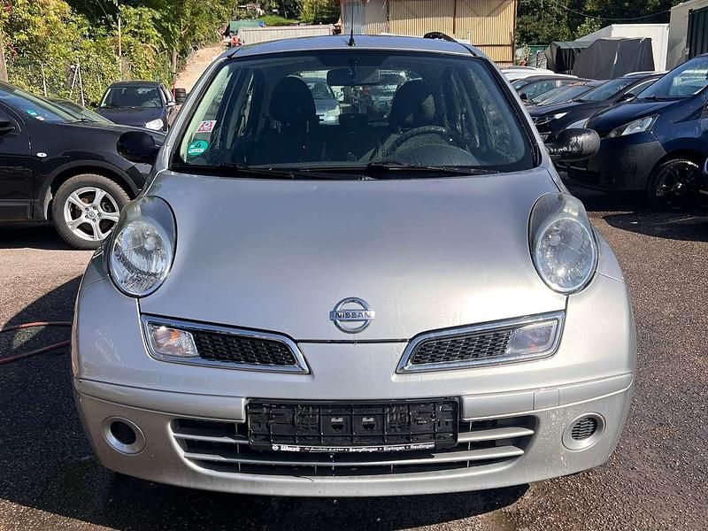 Silber Gebraucht 2009 Nissan Micra Visia Kleinwagen | 2.499 € (Fairer Preis) - Bild 1/4