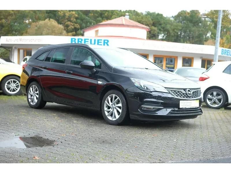 Schwarz Gebraucht 2022 Opel Astra Limousine | 15.880 € (Superpreis) - Bild 1/4