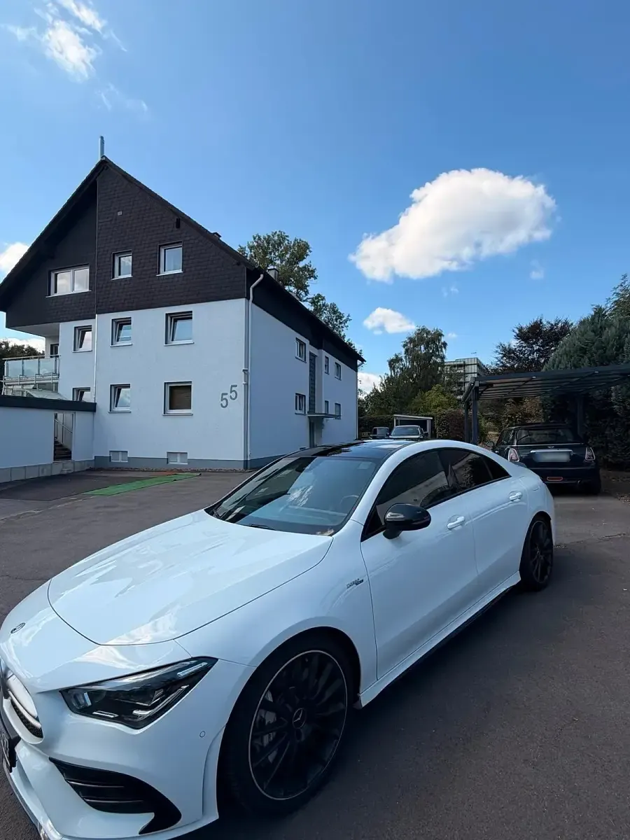 Gebraucht Mercedes CLA35 AMG AMG 306 PS (225 kW) 2019 Weiß Coupé