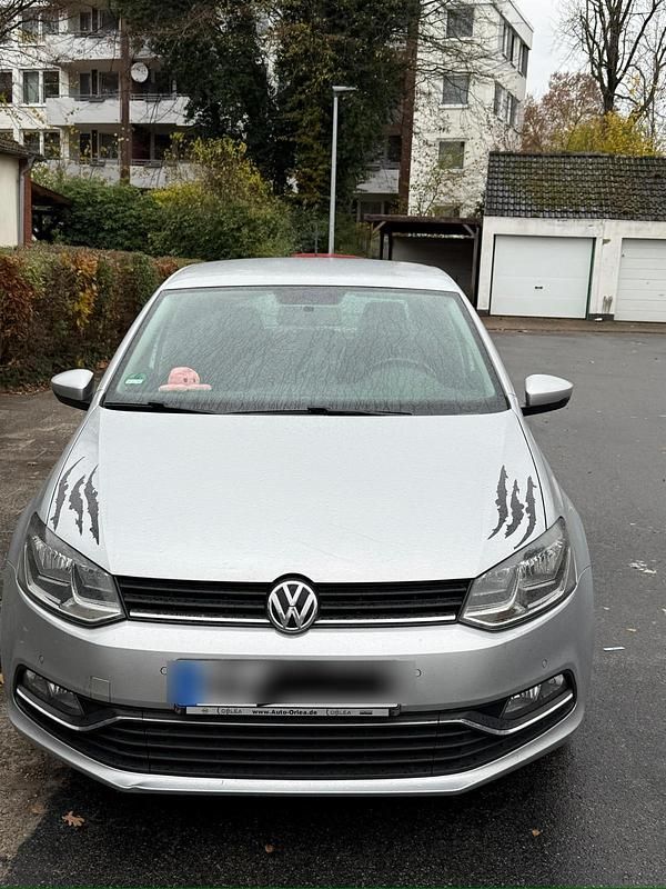 Silber Gebraucht 2017 VW Polo Kleinwagen | 6.200 € (Superpreis) - Bild 1/4