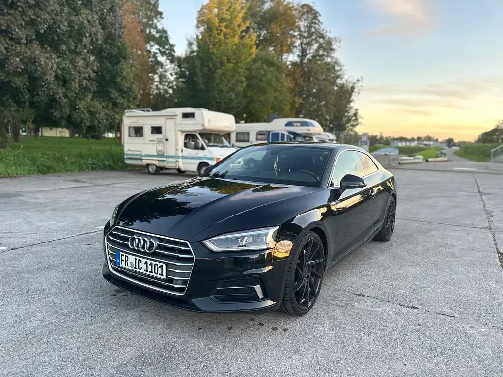 Gebraucht Audi A5 Sport 190 PS (139 kW) 2018 Schwarz Coupé