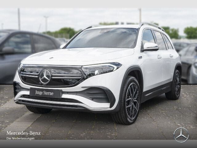 Polarweiß Gebraucht 2022 Mercedes EQB350 AMG SUV | 34.990 € - Bild 1/4