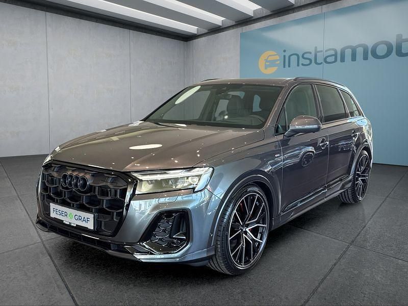 Grau Neu 2025 Audi Q7 S-Line SUV | 96.449 € (Fairer Preis) - Bild 1/4