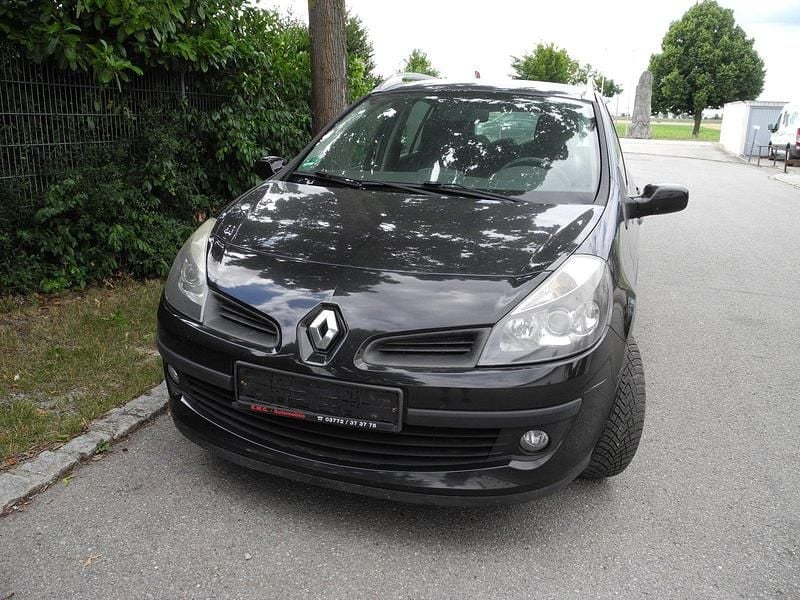 Schwarz Gebraucht 2008 Renault Clio GrandTour Dynamique Kombi | 950 € (Fairer Preis) - Bild 1/4