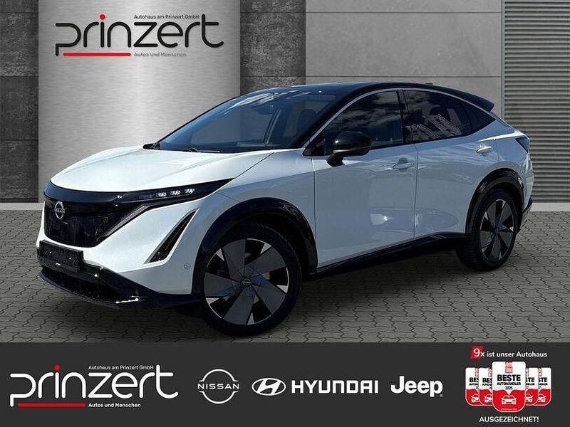 Pearl white/pearl black Gebraucht 2023 Nissan Ariya Evolve SUV | 32.970 € (Guter Preis) - Bild 1/3