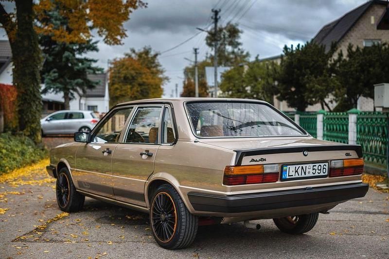 Gebraucht Audi 80 60 PS (44 kW) 1983 Gelb Limousine