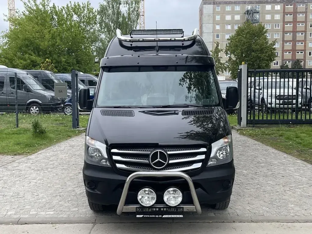 Gebraucht Mercedes Sprinter 163 PS (119 kW) 2016 Schwarz (metallic) Van